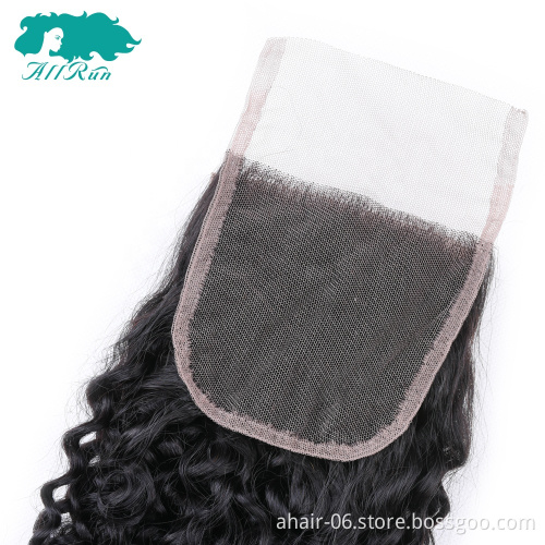 Types Raw Virgin Indian Hair Bulk Human Hair Cheap Brazilian Hair Lace Closure
